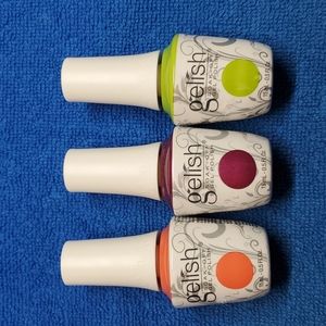 Set if 3 Gelish soak off gel polish
